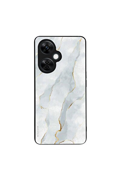 Sonique Θήκη Marble Series για OnePlus Nord CE 3 Lite 5G Λευκό 01