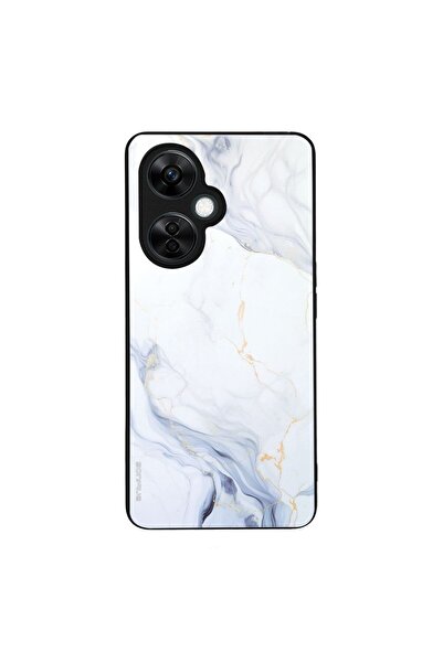 Sonique Θήκη Marble Series για OnePlus Nord CE 3 Lite 5G Λευκό 02