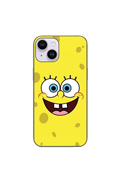 OEM Θήκη συμβατή με Apple iPhone 14, από σιλικόνη gel TPU, με σχέδιο Σφουγγαρ...