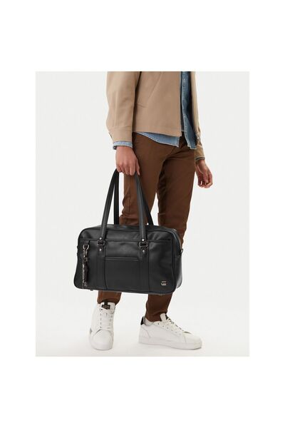 G-STAR RAW Geantă laptop G Star Raw pentru bărbați, neagră