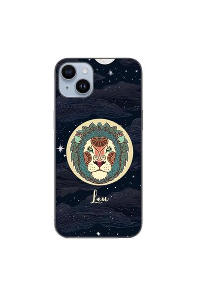OEM Husa compatibila cu Apple iPhone 15 Plus Silicon Gel Tpu Model Horoscop Leu