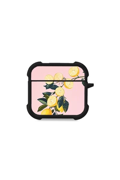 Sonique Θήκη Σιλικόνης Fruit Series για AirPods 4 Λεμόνι