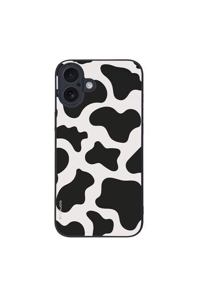 Sonique Θήκη Animal Print Series για Apple iPhone 16 Plus Cow 01