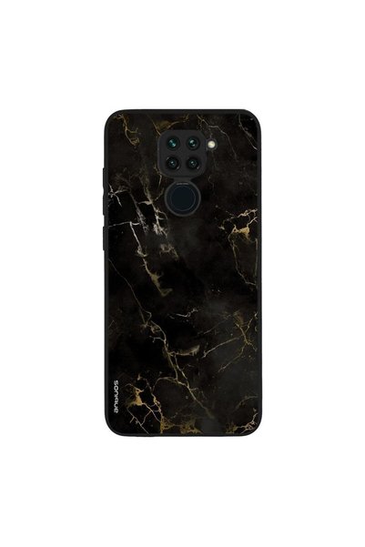 Sonique Θήκη Marble Series για Xiaomi Redmi Note 9 Μαύρο 01
