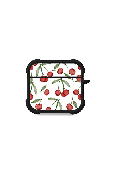 Sonique Θήκη Σιλικόνης Fruit Series για AirPods 4 Κεράσι 01