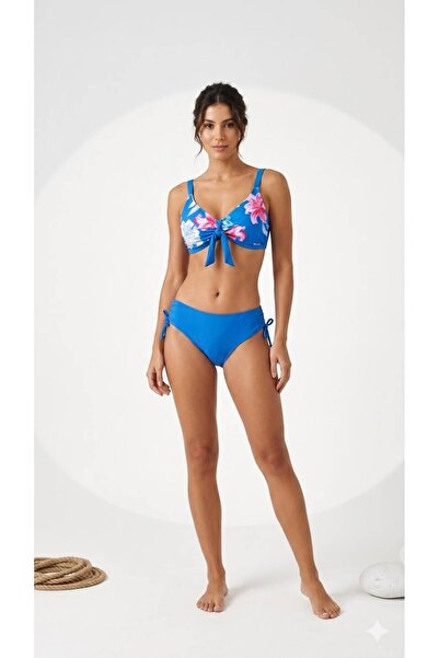 İNCİMOD Kadın Çiçek Desenli Bikini Takımı