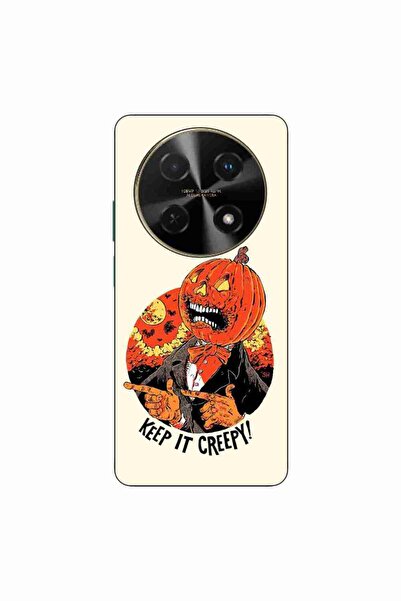 OEM Θήκη συμβατή με Huawei Nova 12i Σιλικόνης Gel TPU με σχέδιο Halloween Kee...