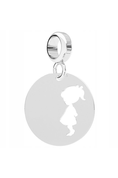 Larezo Pandantiv Tip Charm Pentru Bratari Modulare, Argint 925 Argintiu, Mode...