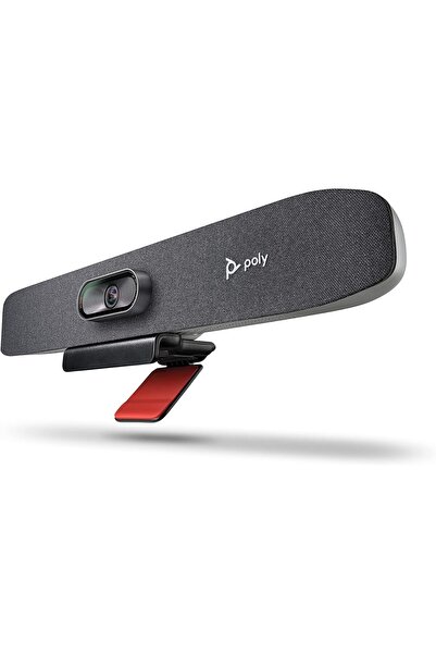 Poly كاميرا ويب ستوديو R30 بدقة 4K UHD، دقة فيديو 1080p، شاشة 3 بوصة، تكبير ر...