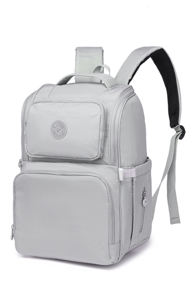SMART BAGS حقيبة ظهر كبيرة الحجم مقاومة للماء متعددة الجيوب للعناية بالأم وال...