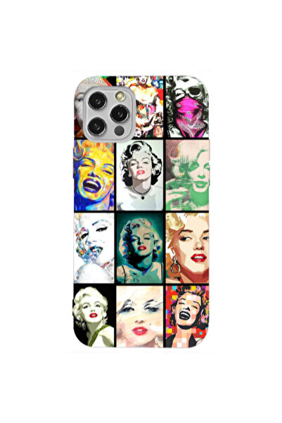 Other Apple iPhone 12 Pro Marilyn Monroe Transparent Silicone TPU Θήκη