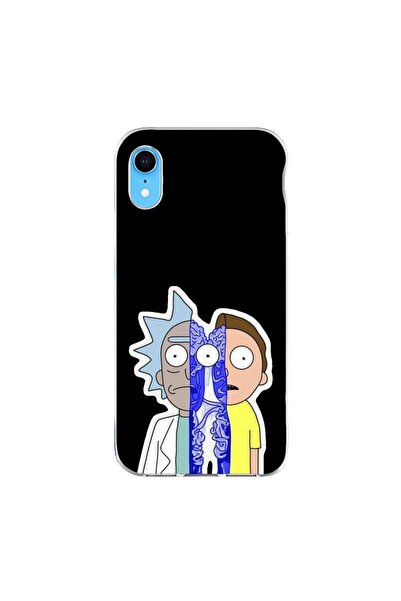 OEM Husa compatibila cu Apple iPhone XR Silicon Gel Tpu Model Rick And Morty ...