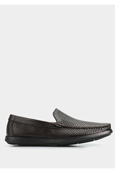 Provoq Brown Leather Men's Shoes