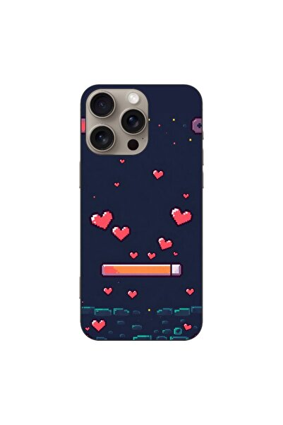 OEM Husa compatibila cu Apple iPhone 16 Pro Max Silicon Gel Tpu Model Pixelat...
