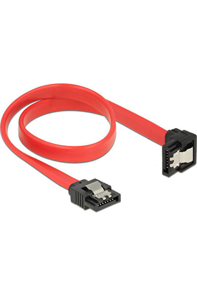 DELOCK Καλώδιο SATA III 7 ακίδων σε SATA III 7 ακίδων 30 εκ. Κόκκινο (83978)