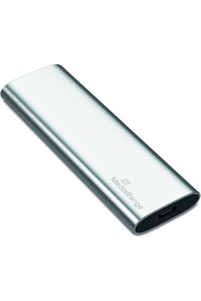 MediaRange MR1101 USB 3.2 / USB-C Εξωτερικός SSD 240GB M.2 Ασημί