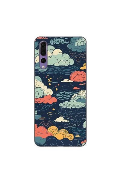 OEM Husa compatibila cu Huawei P20 Pro Silicon Gel Tpu Model Mystic Night Sky