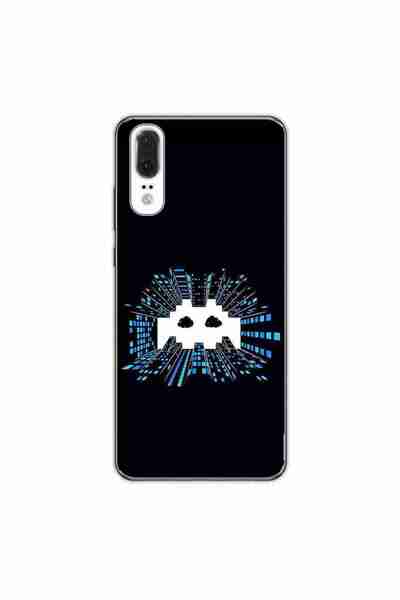 OEM Husa compatibila cu Huawei P20 Silicon Gel Tpu Model Sky Invaders