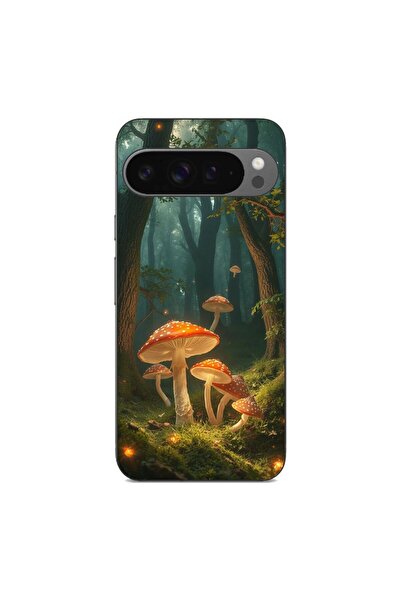 OEM Husa compatibila cu Google Pixel 9 Pro XL Silicon Gel Tpu Model Glowing M...
