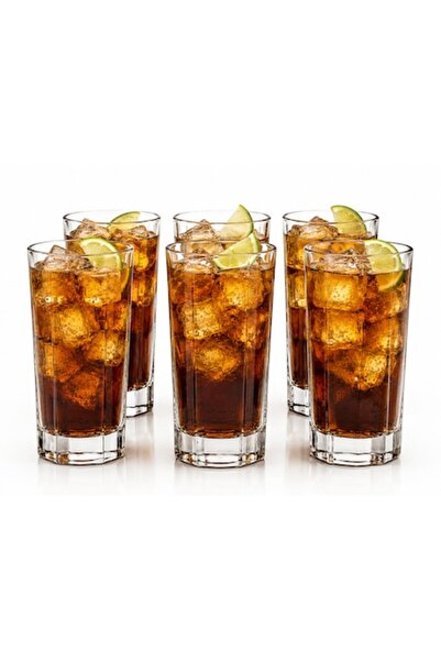 Delisoga Set 6 Pahare Long Drink Delisoga, Sticla Premium, pentru Cocktail, S...