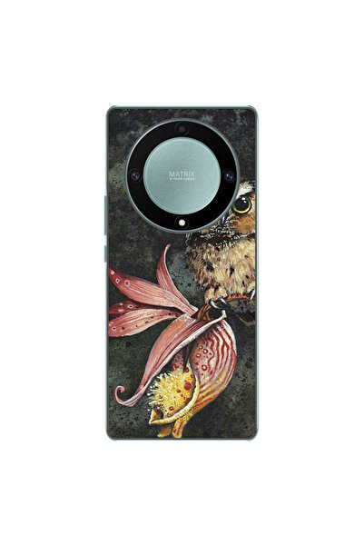 OEM Θήκη συμβατή με Honor Magic 5 Lite από σιλικόνη gel TPU με σχέδιο κουκουβ...
