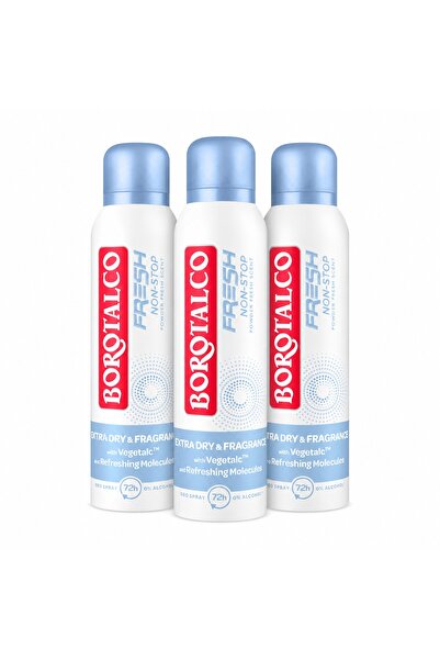 Borotalco Set Borotalco, Antiperspirant Deodorant Spray Fresh Non-Stop Fresh ...