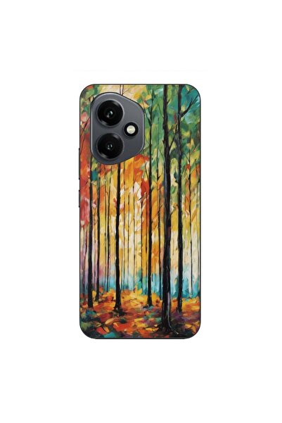 OEM Husa compatibila cu Honor 400 Silicon Gel Tpu Model Colored Forest Art