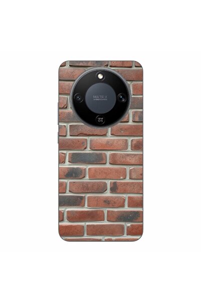 OEM Husa compatibila cu Honor Magic8 Lite Silicon Gel Tpu Model Brick Wall