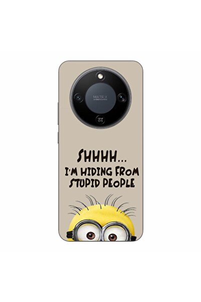 OEM Husa compatibila cu Honor Magic8 Lite Silicon Gel Tpu Model Mesaj Minion ...