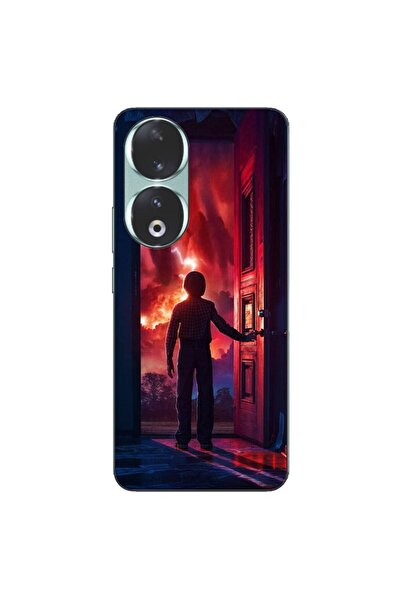 OEM Husa compatibila cu Honor 90 5G Silicon Gel Tpu Model Stranger Things Doo...