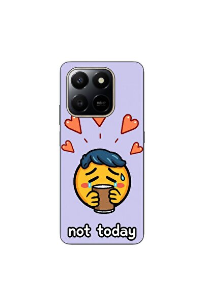 OEM Husa compatibila cu Honor X7d Silicon Gel Tpu Model Not Today