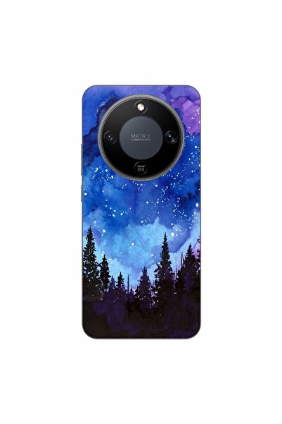 OEM Husa compatibila cu Honor Magic8 Lite Silicon Gel Tpu Model Night Forest
