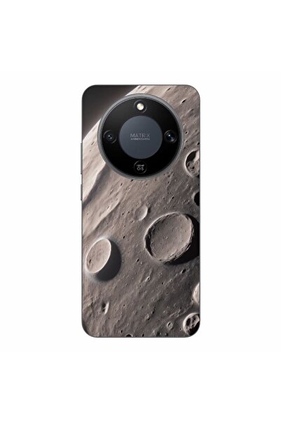 OEM Husa compatibila cu Honor Magic8 Lite Silicon Gel Tpu Model Moon Surface