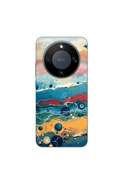 OEM Θήκη συμβατή με Honor Magic8 Lite από σιλικόνη gel TPU με ζωγραφισμένο σχ...