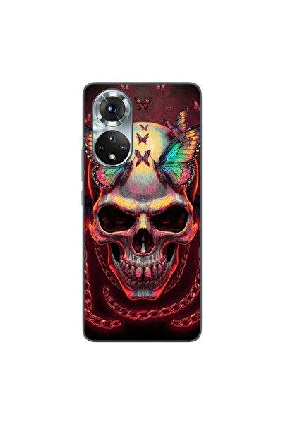 OEM Θήκη συμβατή με Honor 50, από σιλικόνη gel TPU, με ολογραφικό κρανίο και ...