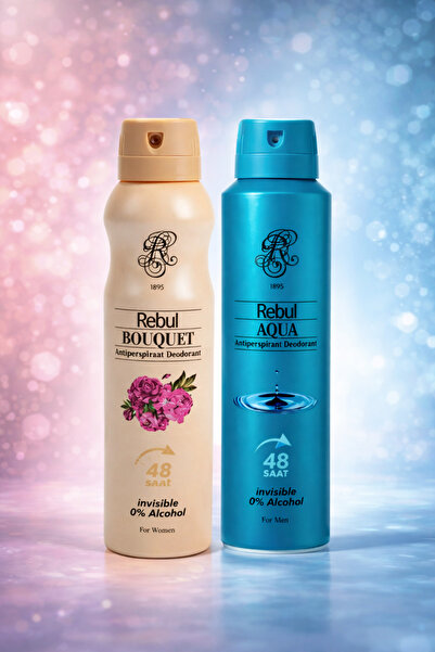 Rebul DEO BOUQET 150ML+ DEO BAY AQUA 150 ML