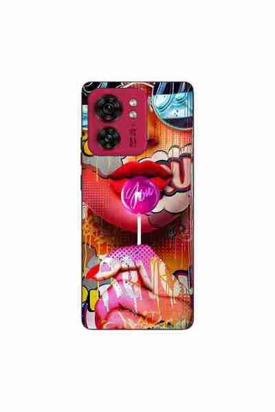 OEM Husa compatibila cu Motorola Edge 40 Silicon Gel Tpu Model Pop Art Lolipop