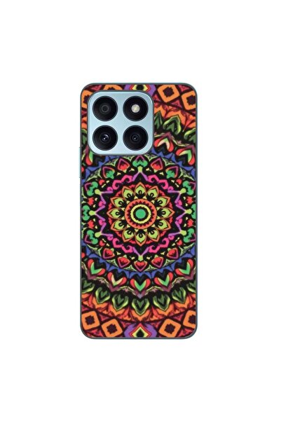 OEM Husa compatibila cu Honor X8b Silicon Gel Tpu Model Colorfull Mandala Ora...