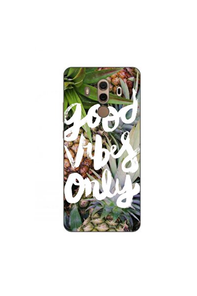 OEM Husa compatibila cu Huawei Mate 10 Pro Silicon Gel Tpu Model Good Vibes Only