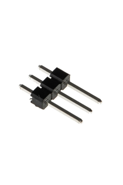 OEM Male vertical pin strip 1x3 2.54mm - 3 THT pins