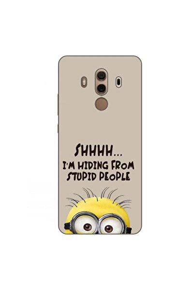 OEM Husa compatibila cu Huawei Mate 10 Pro Silicon Gel Tpu Model Mesaj Minion...