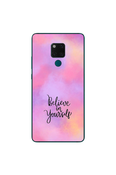 OEM Husa compatibila cu Huawei Mate 20X Silicon Gel Tpu Model Belive in Yourself