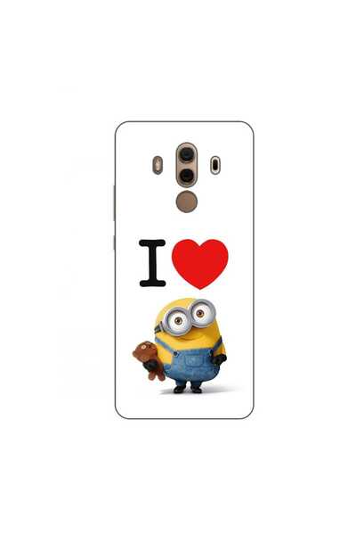 OEM Husa compatibila cu Huawei Mate 10 Pro Silicon Gel Tpu Model I Love Minions