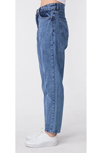 DENİM İN SHE NewStar Nova sezona visokog struka rastegljive mom jeans ženske ...