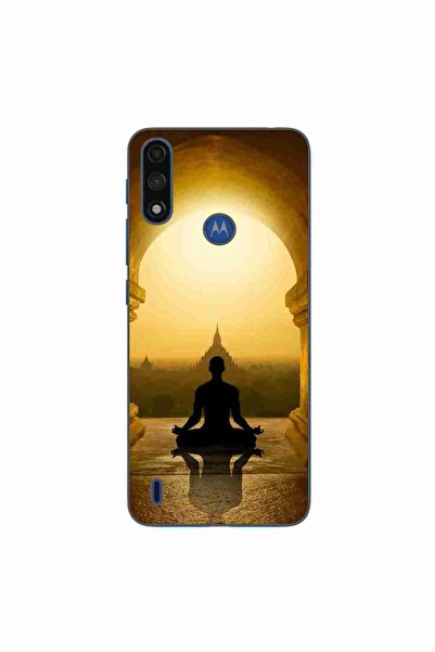 OEM Husa compatibila cu Motorola Moto E7 Power Silicon Gel Tpu Model Meditation