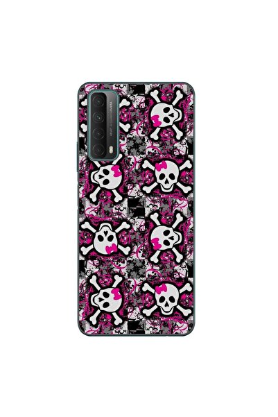 OEM Husa compatibila cu Huawei P Smart 2021 Silicon Gel Tpu Model Pop Art Ske...