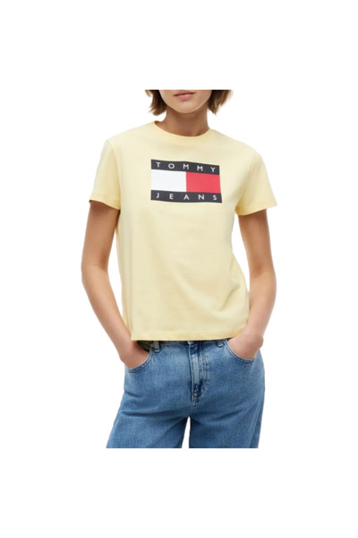 Tommy Hilfiger Γυναικείο T-shirt REG TJ FLAG SS TEE