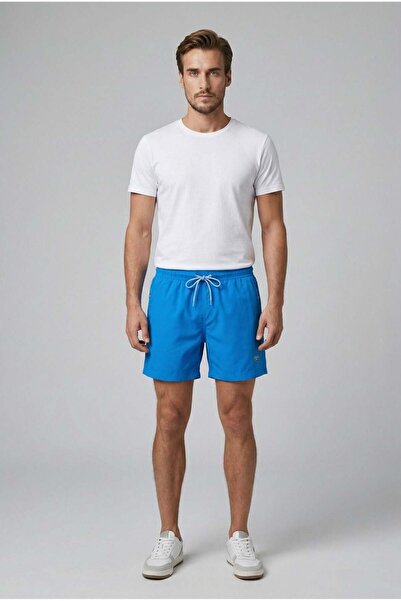 Piyera Men's Swim Shorts with Front and Back Pockets, Quick Dry, Elastic Wais...
