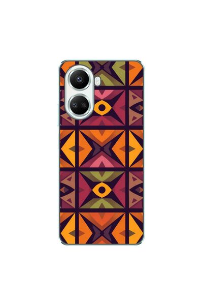 OEM Husa compatibila cu Huawei Nova 10 SE Silicon Gel Tpu Model Tribal Retro ...