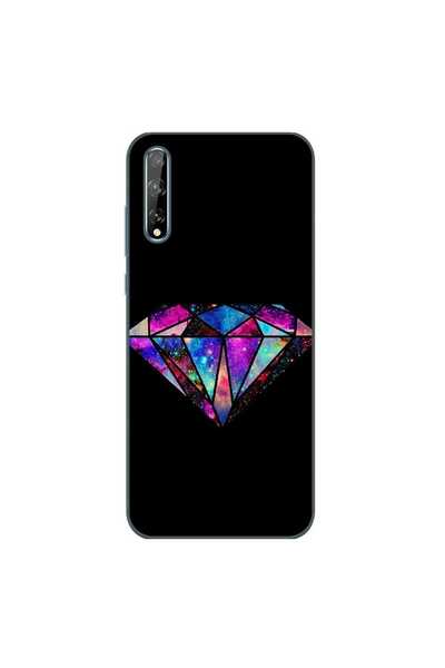 OEM Husa compatibila cu Huawei P Smart S Silicon Gel Tpu Model Diamond Black
